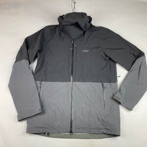 Outdoor Research OR Men's Carbide Jacket Size Large Gray Black